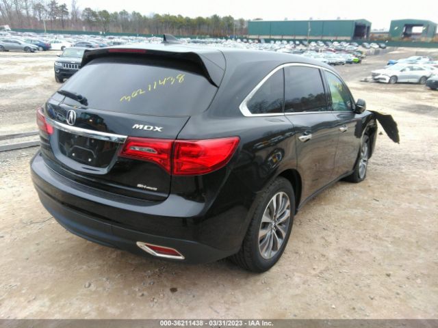 5FRYD4H44GB045846 Acura Mdx W/tech/w/tech