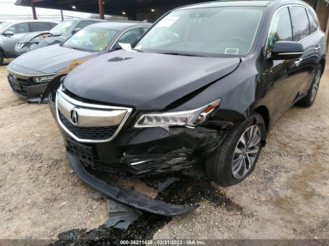 5FRYD4H44GB045846 Acura Mdx W/tech/w/tech
