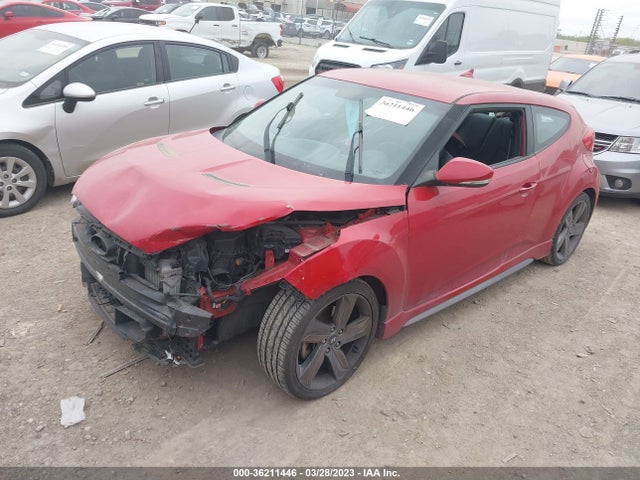 Hyundai Veloster Turbo 2015 KMHTC6AE9FU229677 Image 2