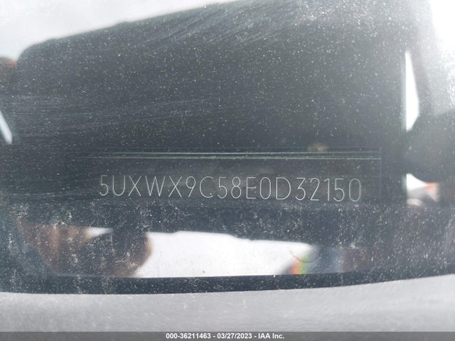 BMW X3 Xdrive28i 2014 5UXWX9C58E0D32150 Image 9