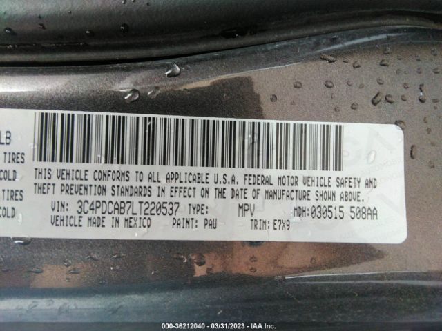 3C4PDCBG7ET208367 Dodge Journey Sxt