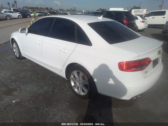 2010 AUDI A4 2.0T PREMIUM VIN: WAUBFAFL2AN070504