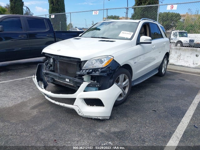2012 MERCEDES-BENZ M-CLASS ML 350 VIN: 4JGDA5HB3CA001008