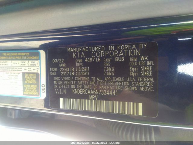 KNDERCAA6N7334441 KIA SELTOS EX
