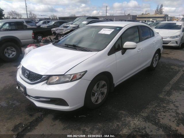2014 HONDA CIVIC SEDAN LX VIN: 19XFB2F55EE204634