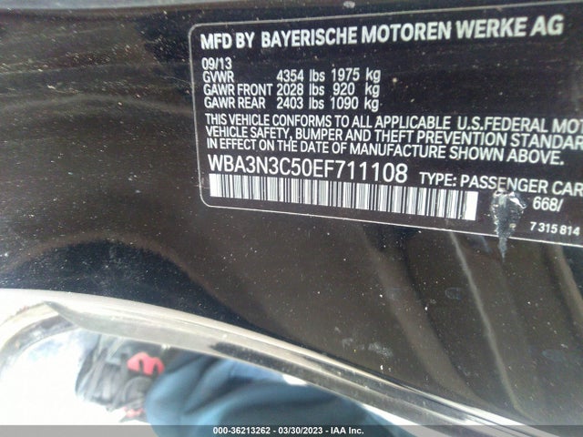 WBA3N3C50EF711108 BMW 4 Series 428i