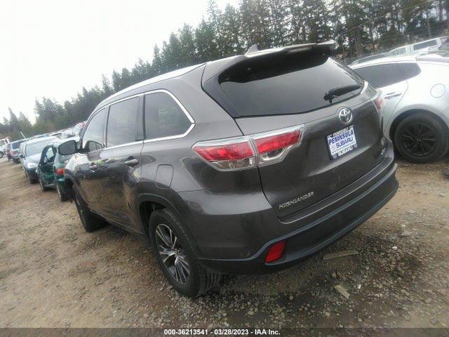Toyota Highlander Xle 2016 5TDKKRFH8GS183529 Image 5