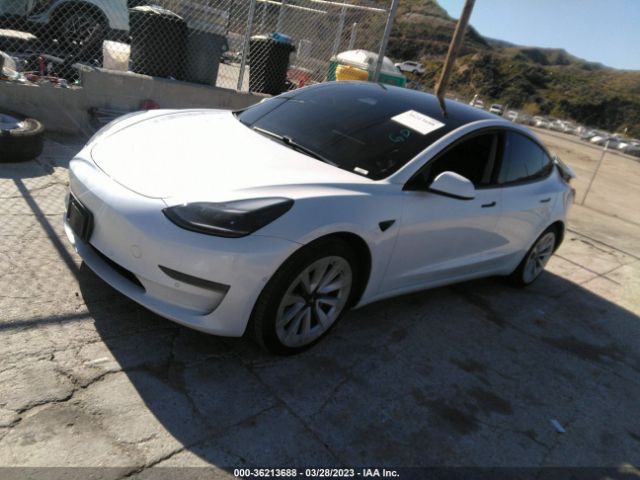 5YJ3E1EAXMF018020 Tesla Model 3 Standard Range Plus