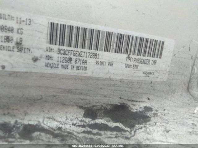 3C3CFFGEXET172891 Fiat 500E
