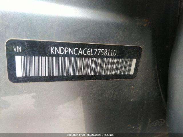 KNDPNCAC6L7758110 KIA Sportage Ex