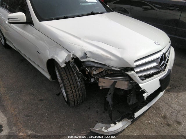 2012 MERCEDES-BENZ C-CLASS C 250 VIN: WDDGF4HB2CR205044