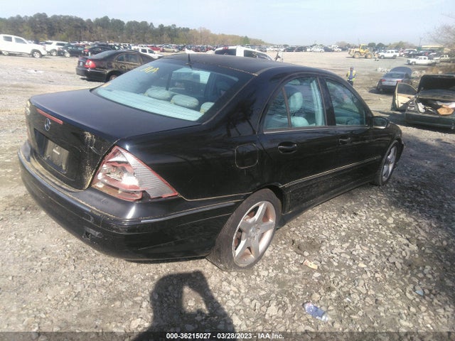 2006 MERCEDES-BENZ C-CLASS SPORT VIN: WDBRF52JX6A842421
