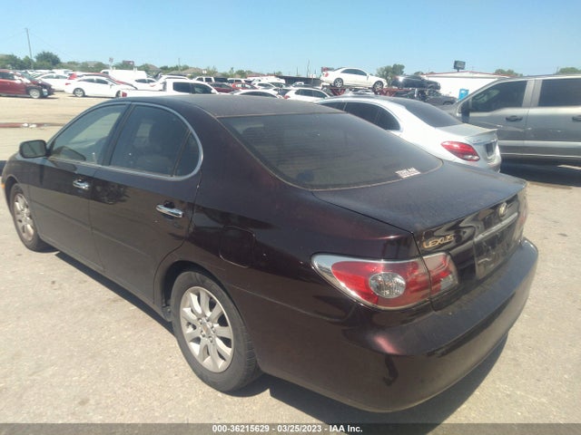 2004 LEXUS ES 330 VIN: JTHBA30G045018137