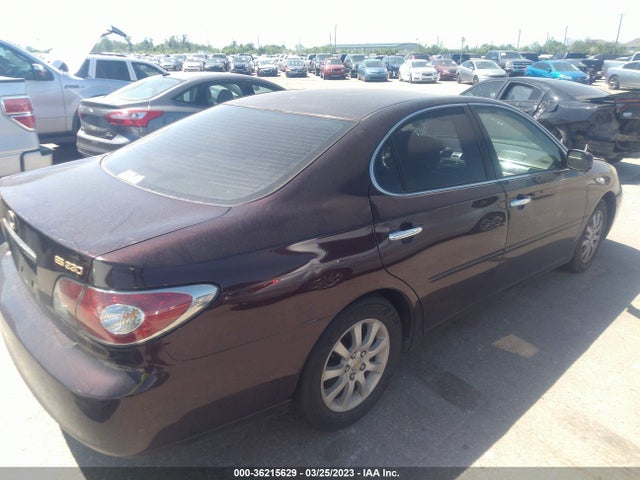 2004 LEXUS ES 330 VIN: JTHBA30G045018137
