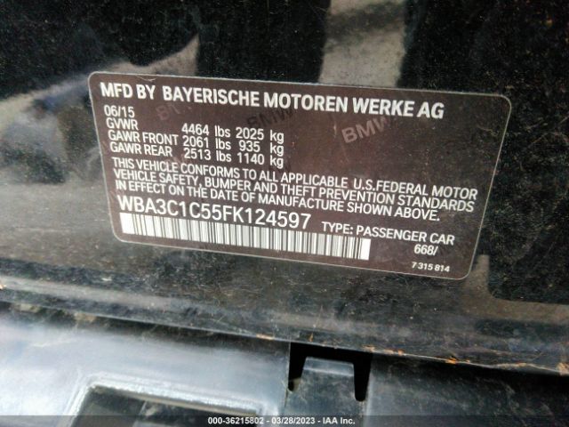 WBA3C1C55FK124597 BMW 3 Series 328i