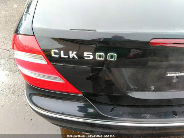 2004 MERCEDES-BENZ CLK-CLASS 5.0L VIN: WDBTJ75J34F084949