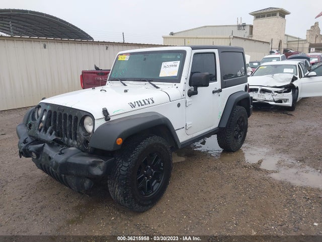 Jeep Wrangler Willys Wheeler 2014 1C4AJWAG4EL273691 Image 2