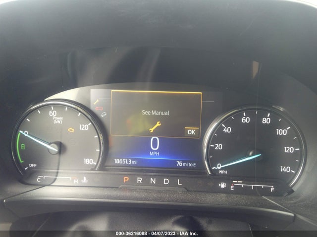 1FMCU0CZ9MUA40194 Ford Escape Sel Hybrid