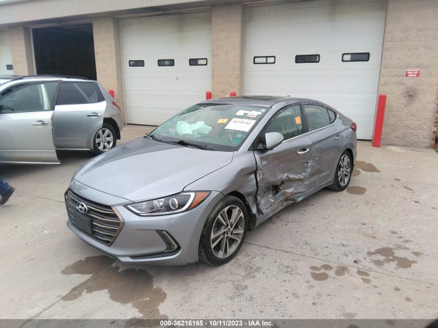 2017 HYUNDAI ELANTRA LIMITED VIN: 5NPD84LF2HH039446