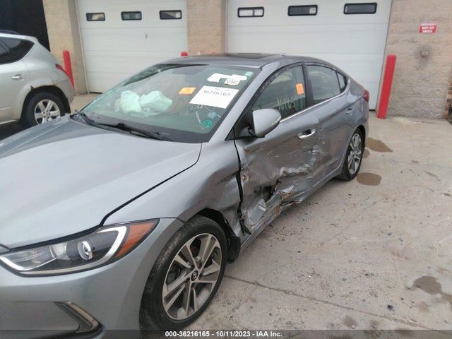 2017 HYUNDAI ELANTRA LIMITED VIN: 5NPD84LF2HH039446