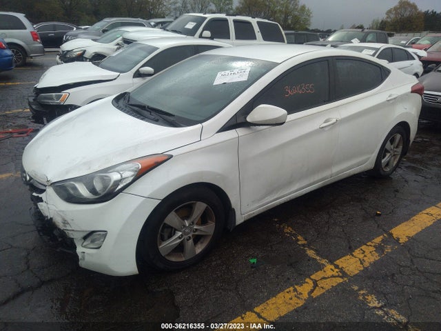 2013 HYUNDAI ELANTRA GLS VIN: 5NPDH4AE6DH385892