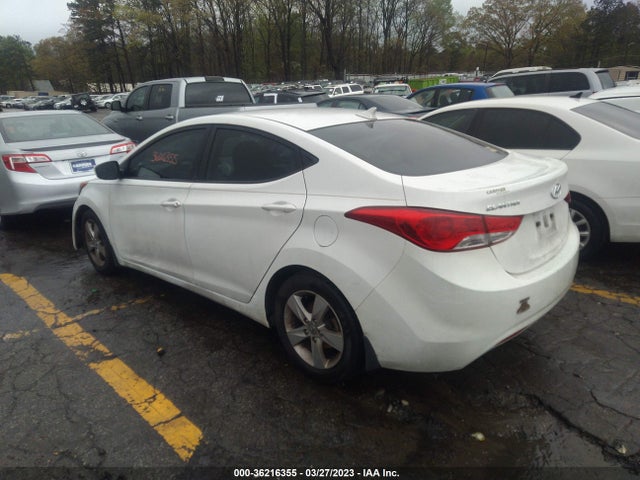 2013 HYUNDAI ELANTRA GLS VIN: 5NPDH4AE6DH385892