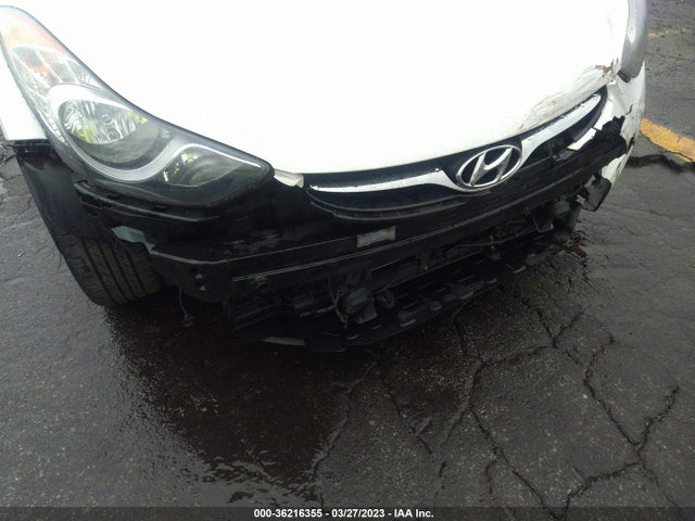 2013 HYUNDAI ELANTRA GLS VIN: 5NPDH4AE6DH385892