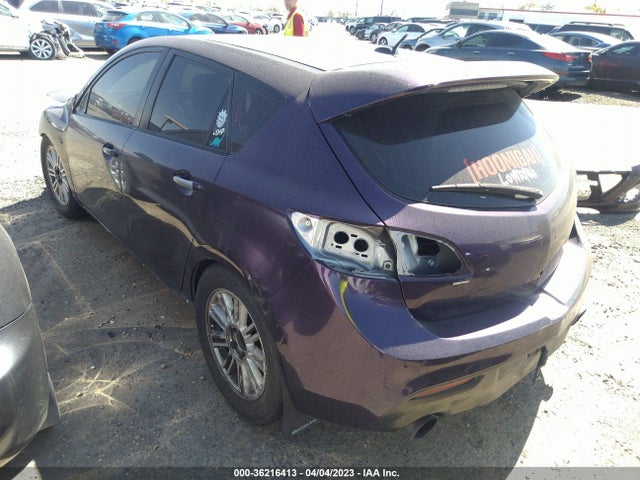 2011 MAZDA MAZDA3 MAZDASPEED3 SPORT VIN: JM1BL1K30B1472435