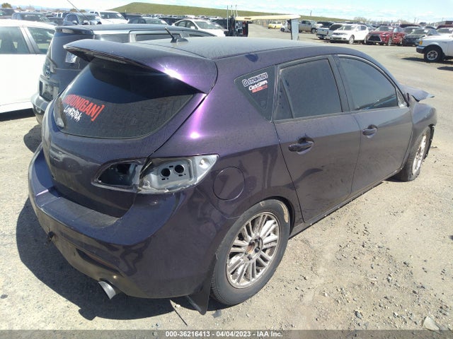 2011 MAZDA MAZDA3 MAZDASPEED3 SPORT VIN: JM1BL1K30B1472435