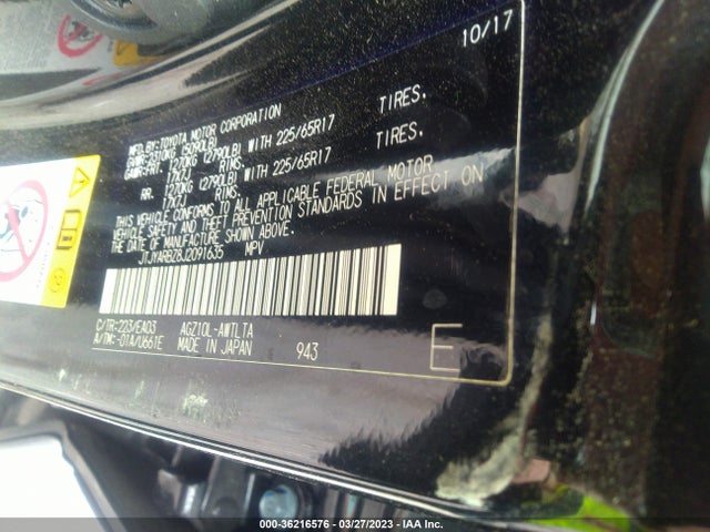 2018 Lexus NX, VIN: JTJYARBZ8J2091635