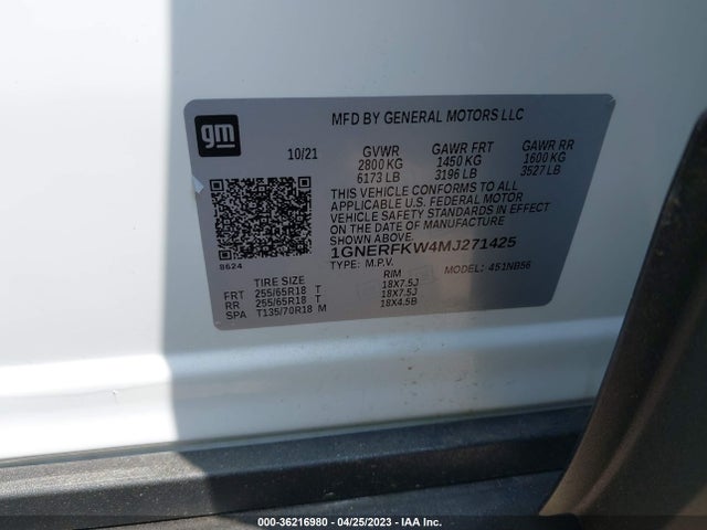 Chevrolet Traverse Ls 2021 1GNERFKW4MJ271425 Image 12