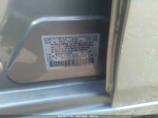 Nissan SENTRA SV 2014 3N1AB7APXEY233502 Image 10