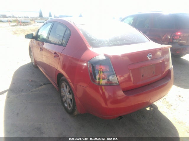 2012 NISSAN SENTRA 2.0 SR VIN: 3N1AB6AP9CL694307