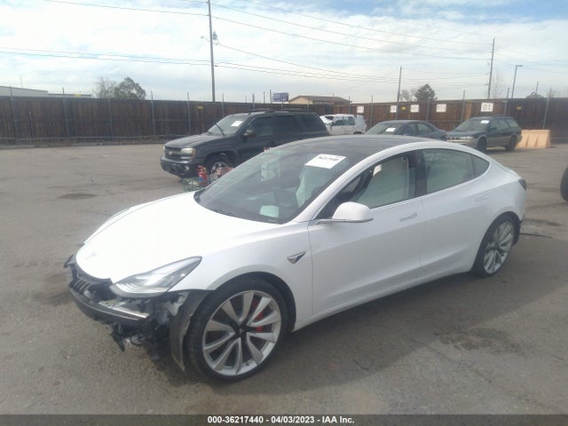 Tesla Model 3 Long Range/performance 2019 5YJ3E1EB7KF454992 Image 2