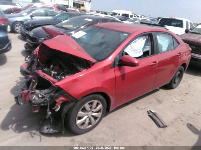 2014 TOYOTA COROLLA L/LE/S/S PLUS/LE PLUS VIN: 2T1BURHE1EC131873