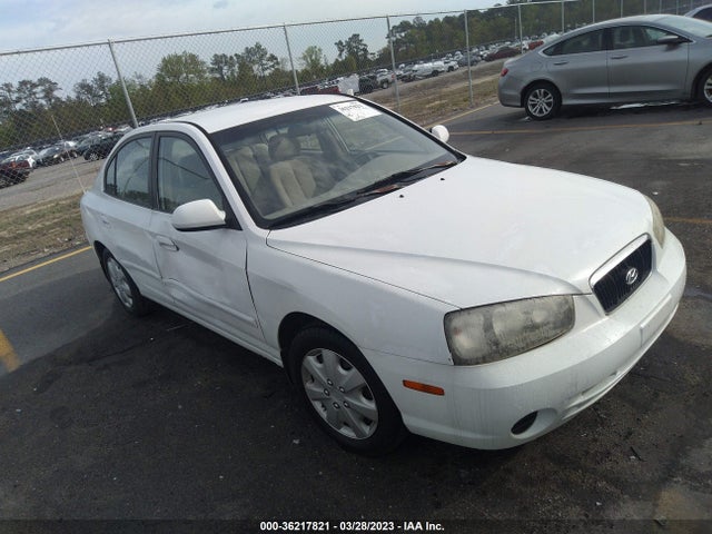2002 HYUNDAI ELANTRA GLS VIN: KMHDN45D22U282476