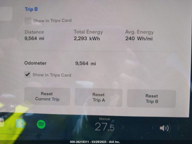 5YJ3E1EA1MF929482 Tesla Model 3 Standard Range Plus