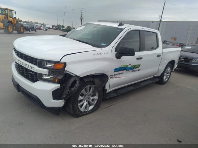 Chevrolet Silverado 1500 Custom 2021 3GCPWBEK9MG457409 Image 2