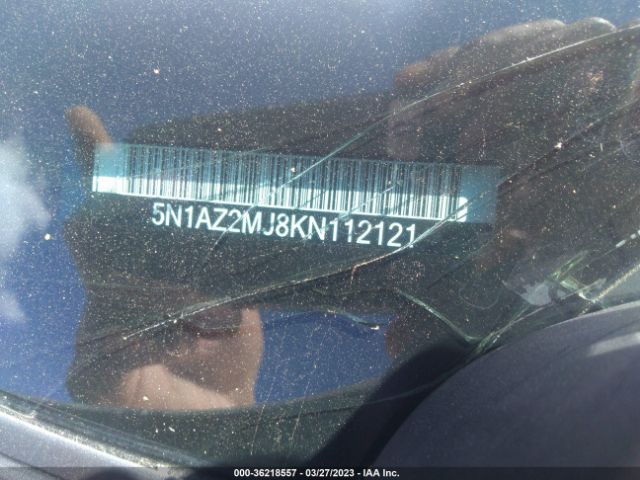 5N1AZ2MJ8KN112121 Nissan MURANO SL