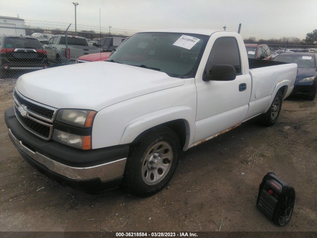 2006 CHEVROLET SILVERADO 1500 WORK TRUCK VIN: 1GCEC14V76Z102750