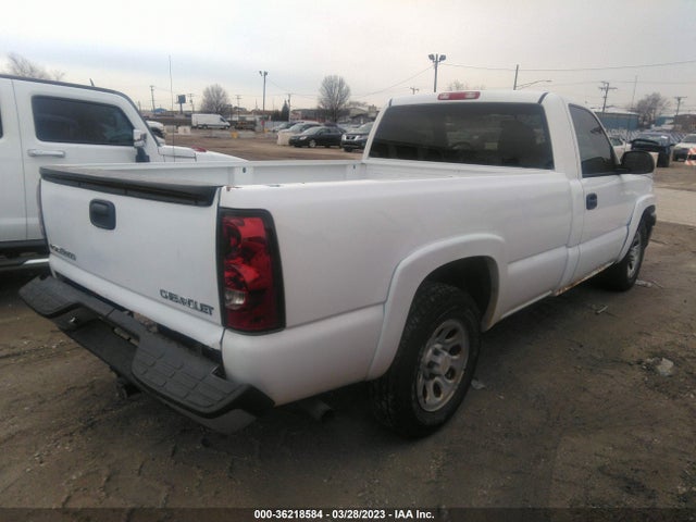 2006 CHEVROLET SILVERADO 1500 WORK TRUCK VIN: 1GCEC14V76Z102750