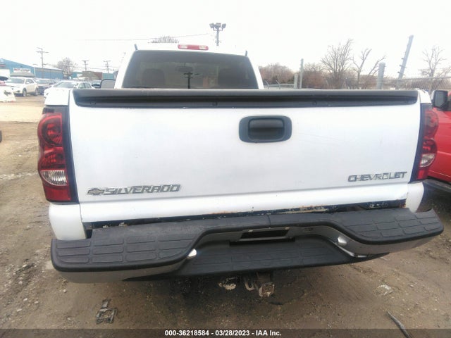 2006 CHEVROLET SILVERADO 1500 WORK TRUCK VIN: 1GCEC14V76Z102750