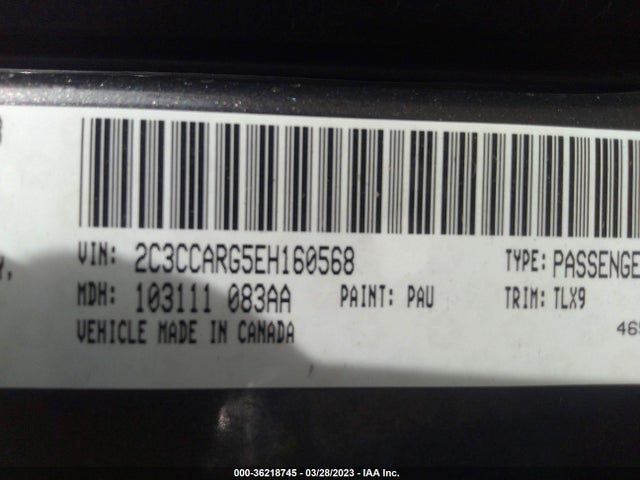 2C3CCARG5EH160568 Chrysler 300