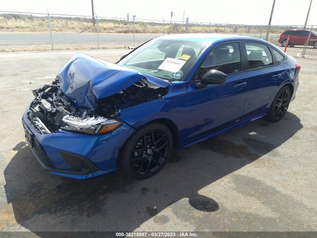 2022 HONDA CIVIC SEDAN SPORT VIN: 2HGFE2F5XNH605819