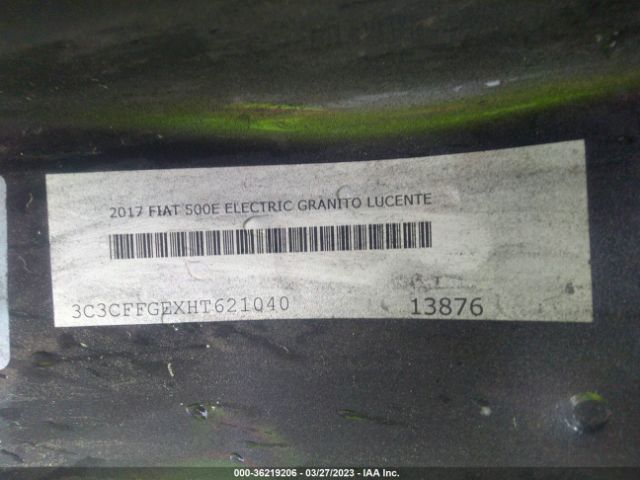 3C3CFFGEXHT621040 Fiat 500E