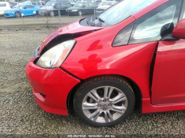 2009 HONDA FIT SPORT VIN: JHMGE88489S019756
