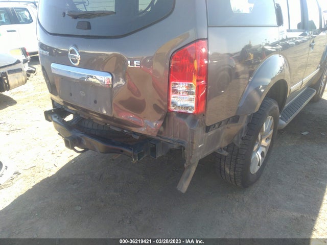 2008 NISSAN PATHFINDER LE VIN: 5N1BR18B88C615220