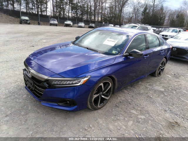 2021 HONDA ACCORD SEDAN SPORT VIN: 1HGCV1F33MA090865