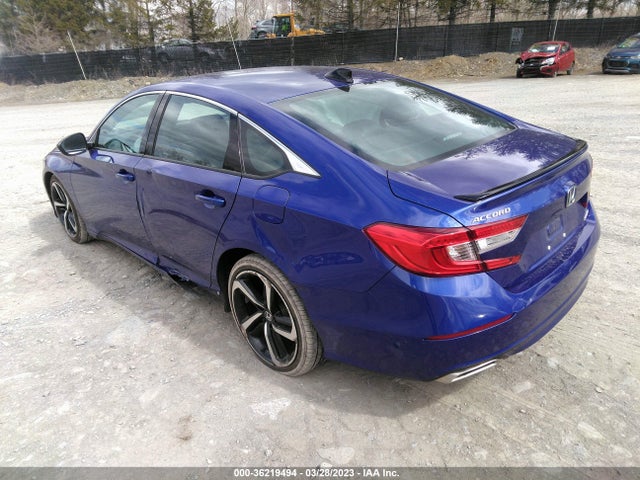 2021 HONDA ACCORD SEDAN SPORT VIN: 1HGCV1F33MA090865