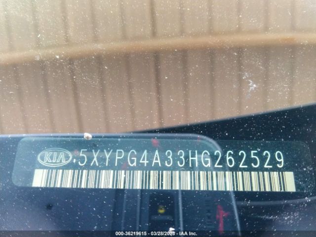 5XYPG4A33HG262529 KIA SORENTO L